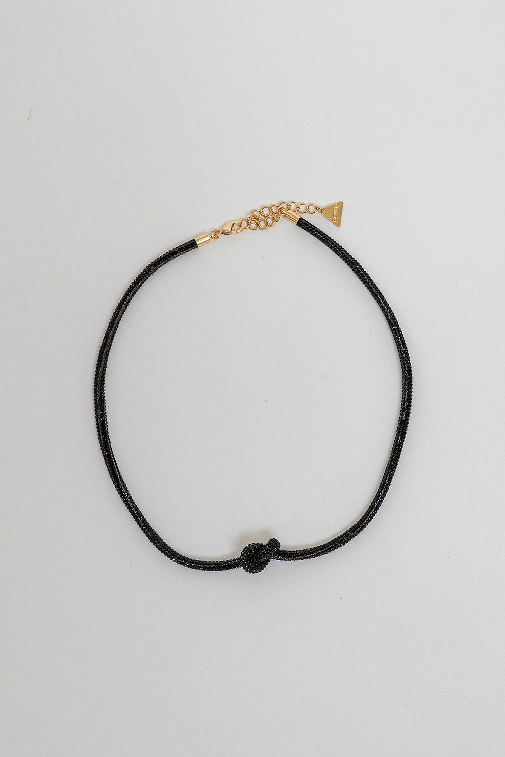 Carrie Thin Necklace  Black