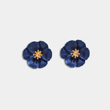 bow19_flower_petite_earrings_Pearl_dark_blue