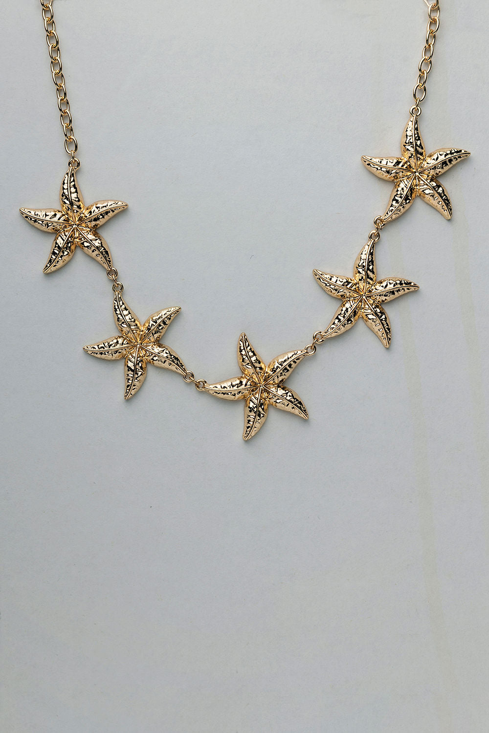 Starfish Necklace Gold