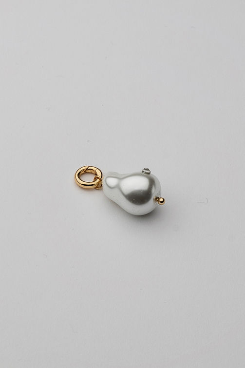 Pearl Charm L Gold