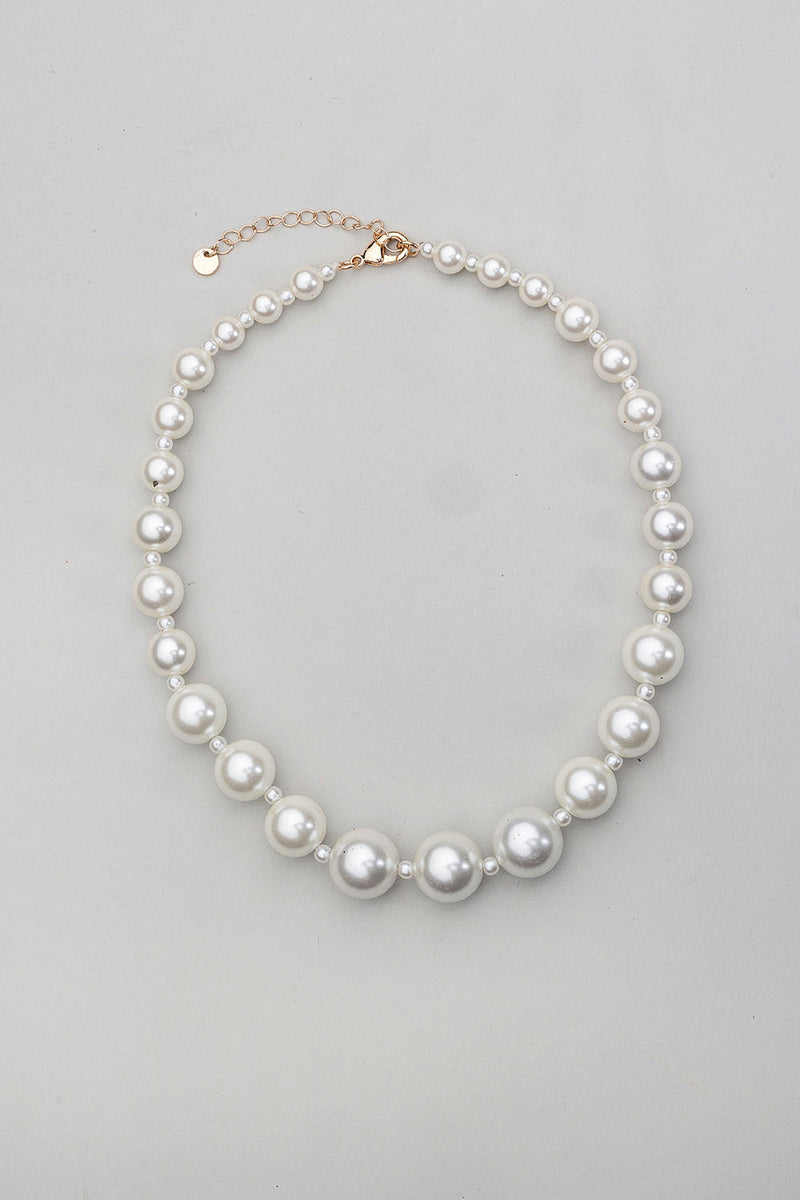 Bead Pearl Necklace