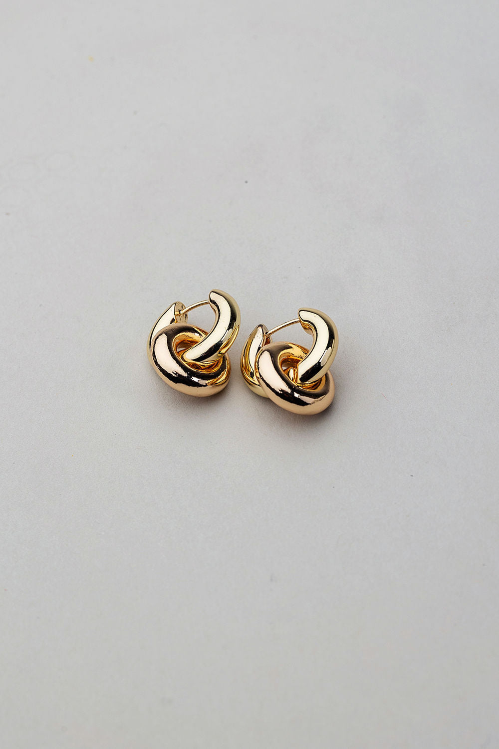 Gold Knot Earrings