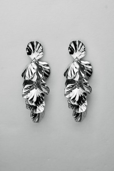 Shell Leaf Earrings