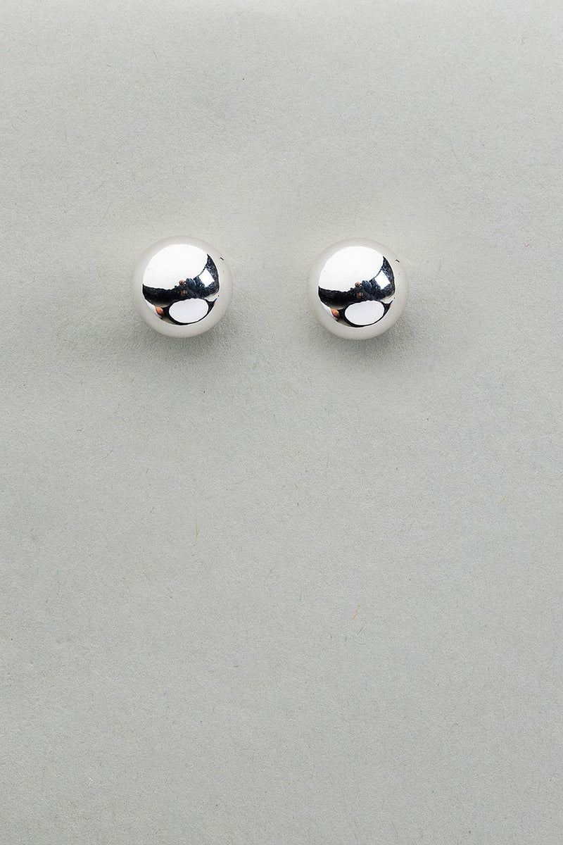 Bead Studs Silver