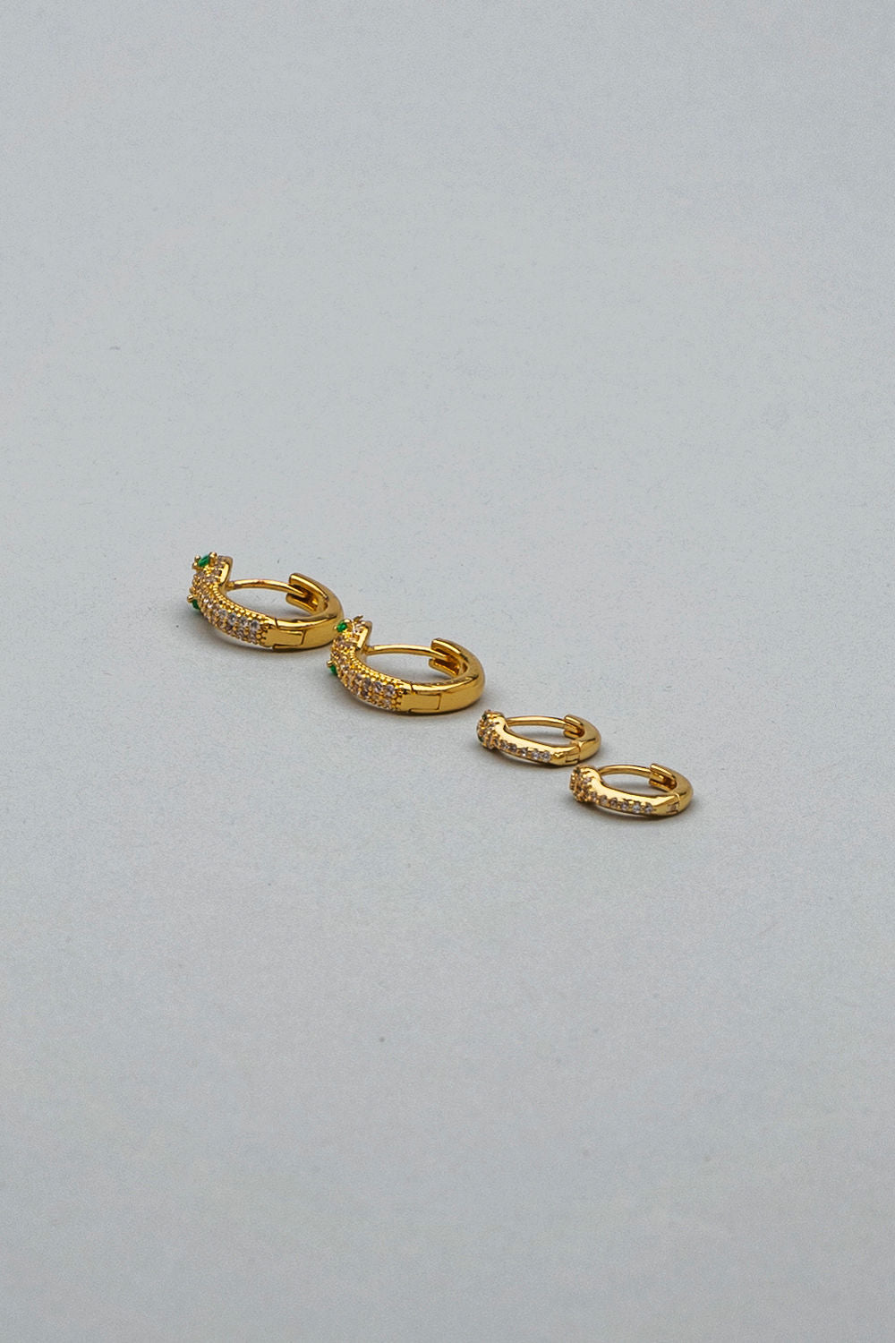 Snake Hoops Gold 2 Set