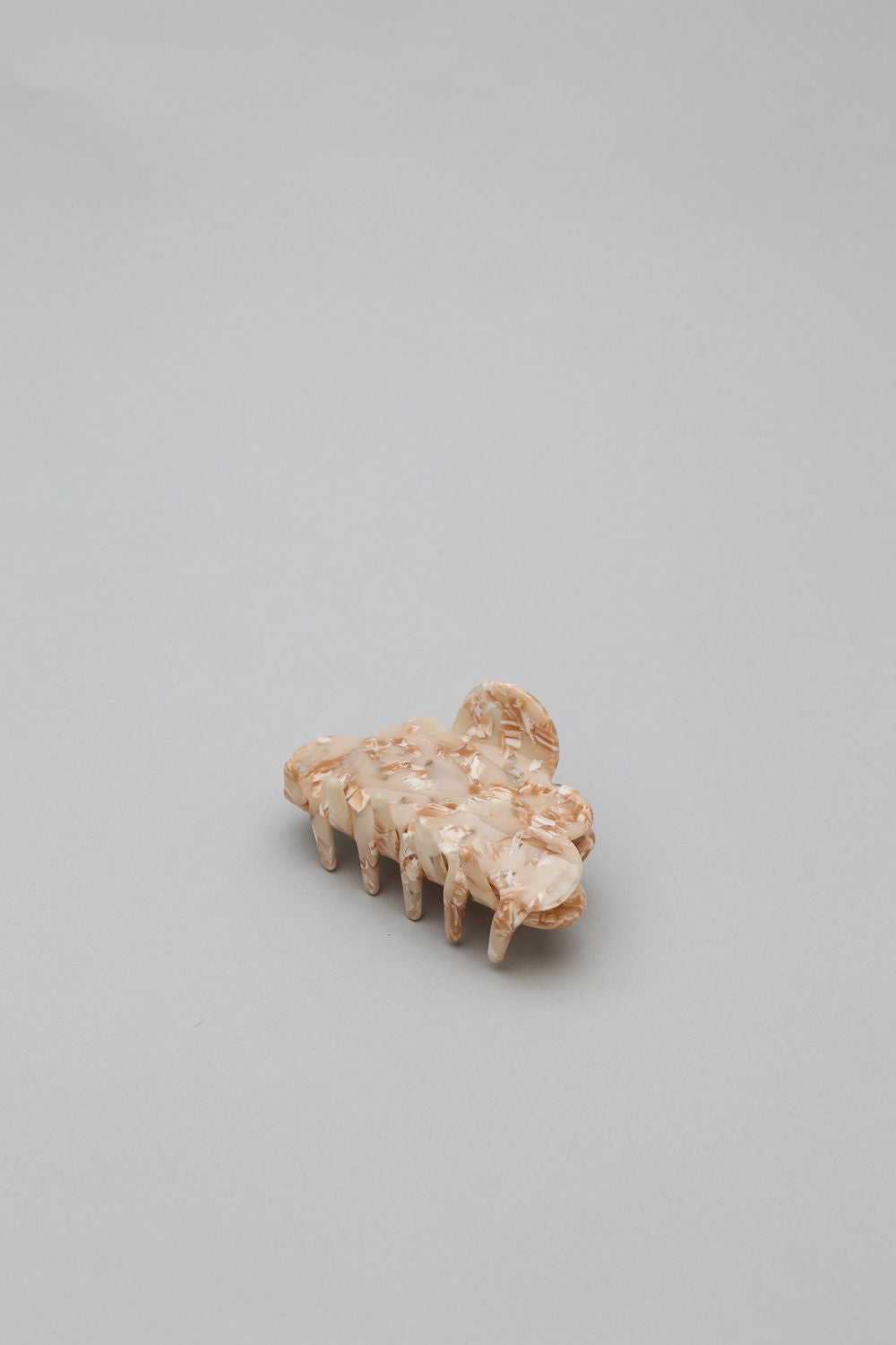 Hair Clip Flower Beige