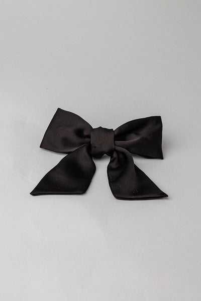 Bow Hair Clip Satin