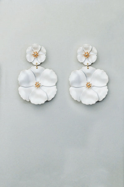 Flower Twin Earrings
