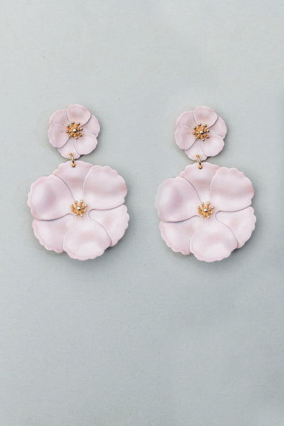 Flower Twin Earrings