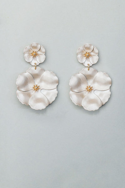 Flower Twin Earrings