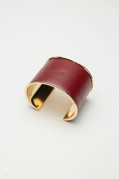 Cuff Bracelet Burgundy
