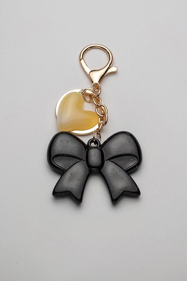 Charm Bow Black