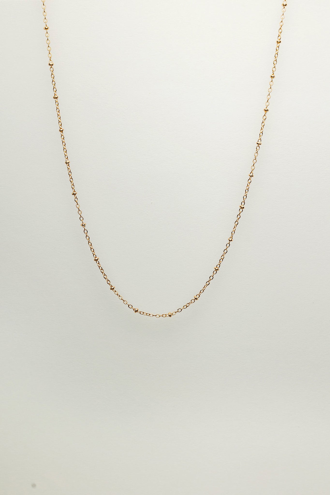 Petit Bead Necklace Gold