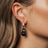 Pearl Square Earrings