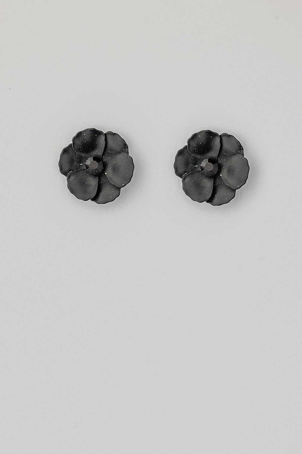 Flower Small Earrings Cz