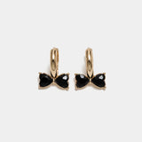 Bow Earrings CZ