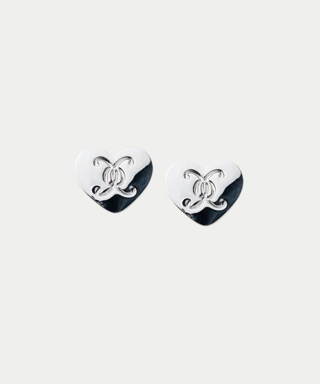 Heart Logo Stud