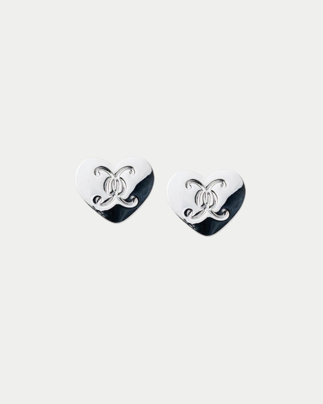 Heart Logo Stud