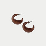 Brown Hoops