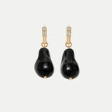 Pearl Square Earrings