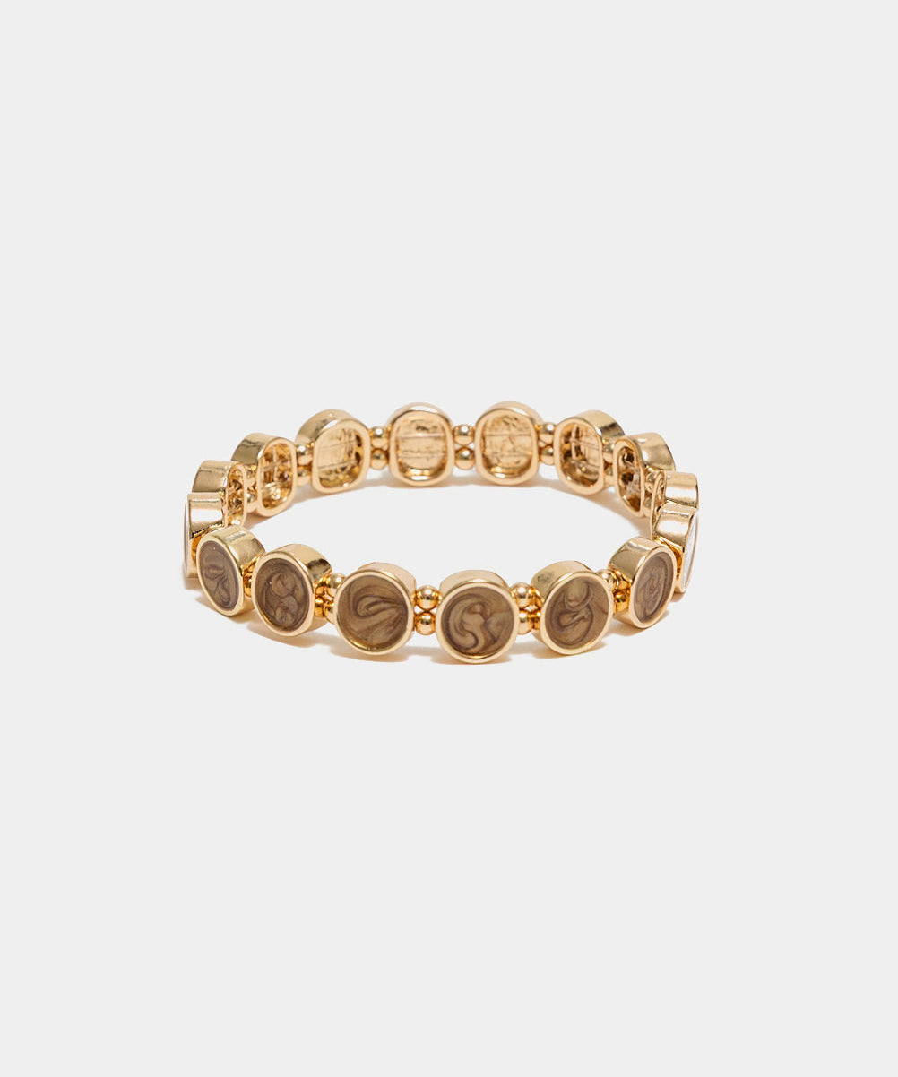 Ava Petite Pearl Elastic Bracelet