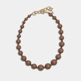 Big Bead Matt Necklace