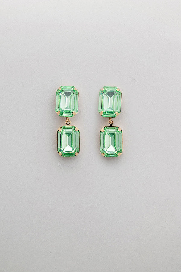 Liz Earrings Soft Green