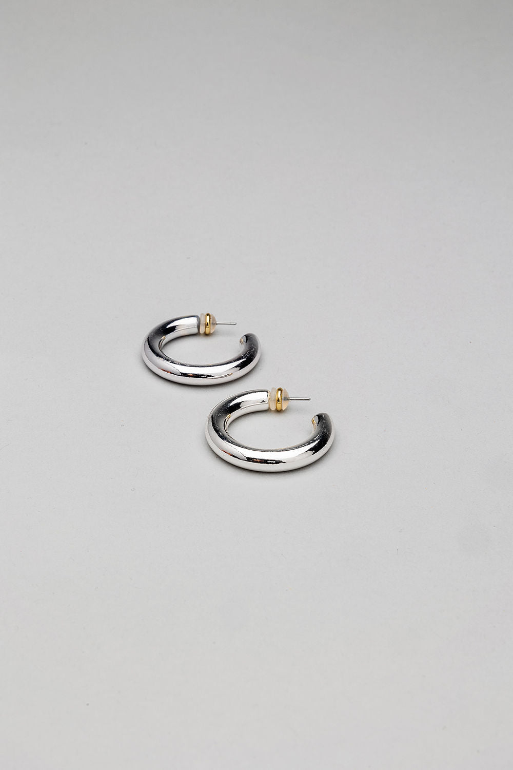 Samantha Silver Hoops Small