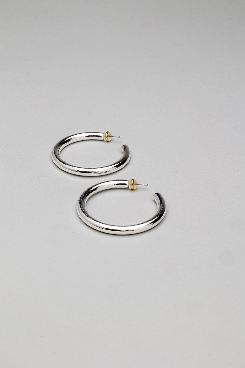 Samantha Silver Hoops Large