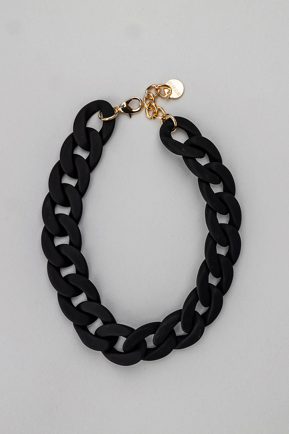 Big Chain Necklace Black Mat