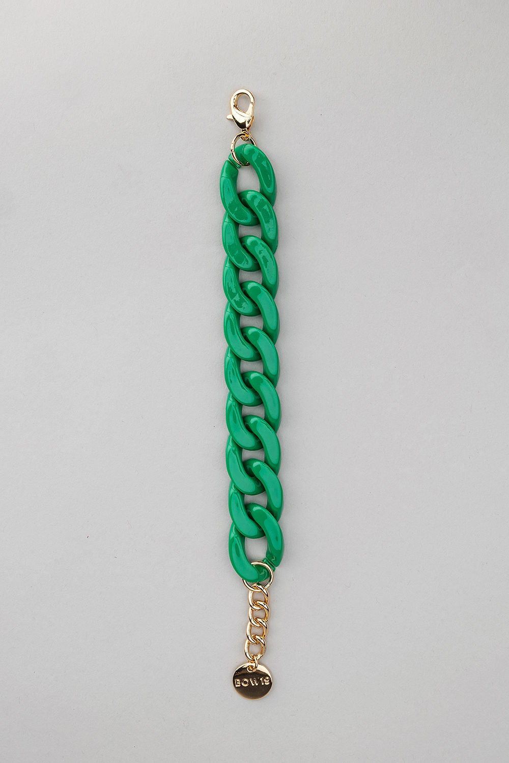 Big Chain Bracelet Strong Green