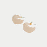 Beige Hoops
