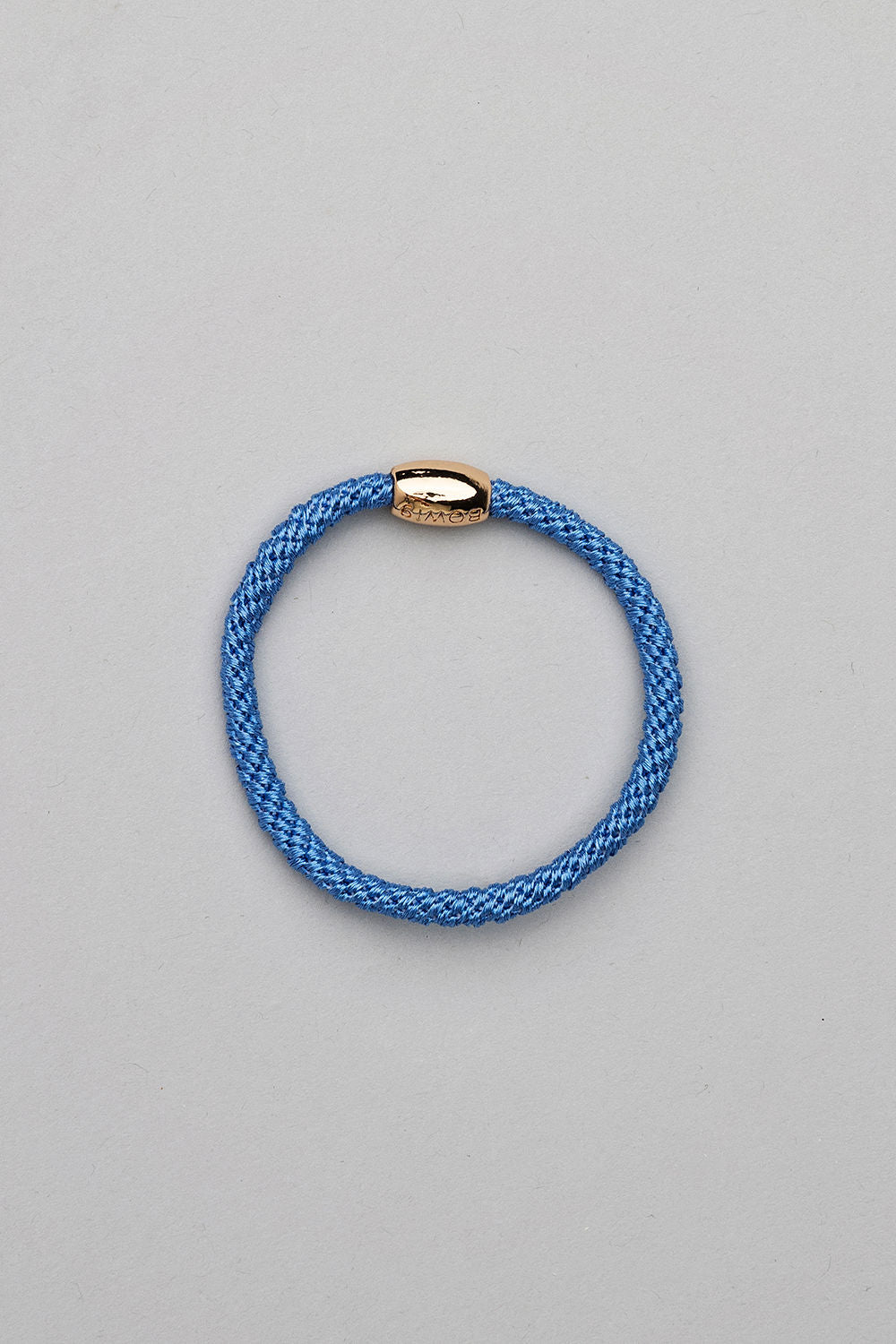 Elastic Hairband Thin Blue