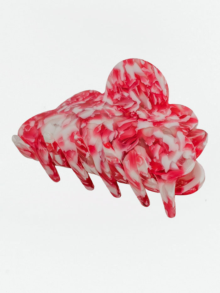 Hair Clip Flower Beige