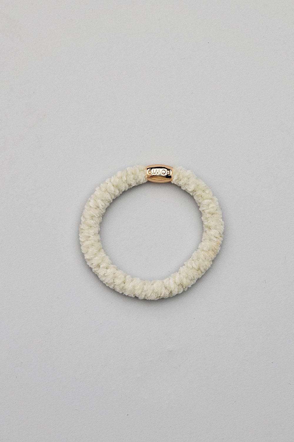 Hair elastic fluffy white/kit