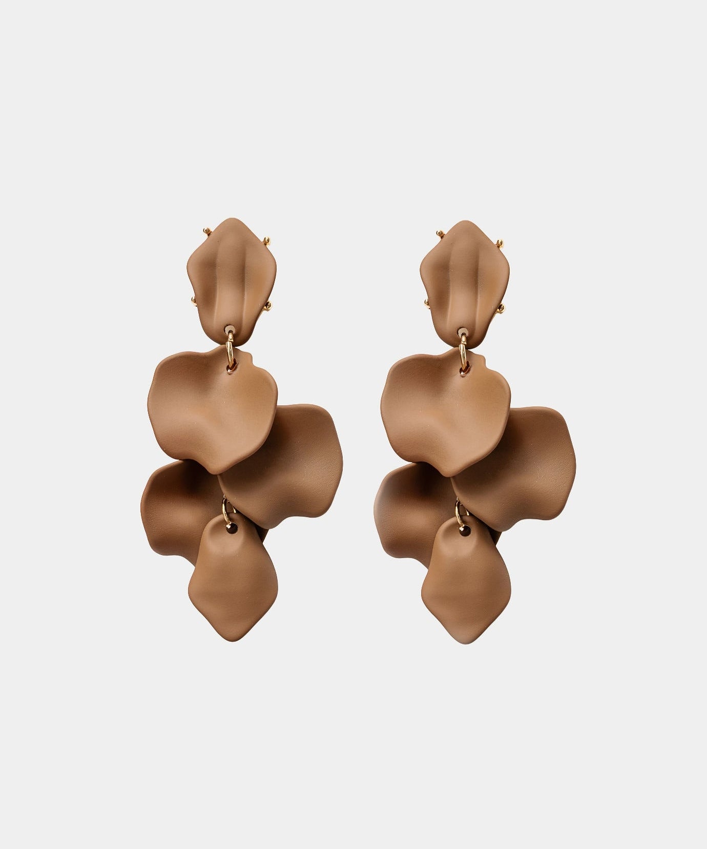 Leaf Earrings Matt
