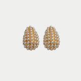 Drop Pearl Earrings Medium