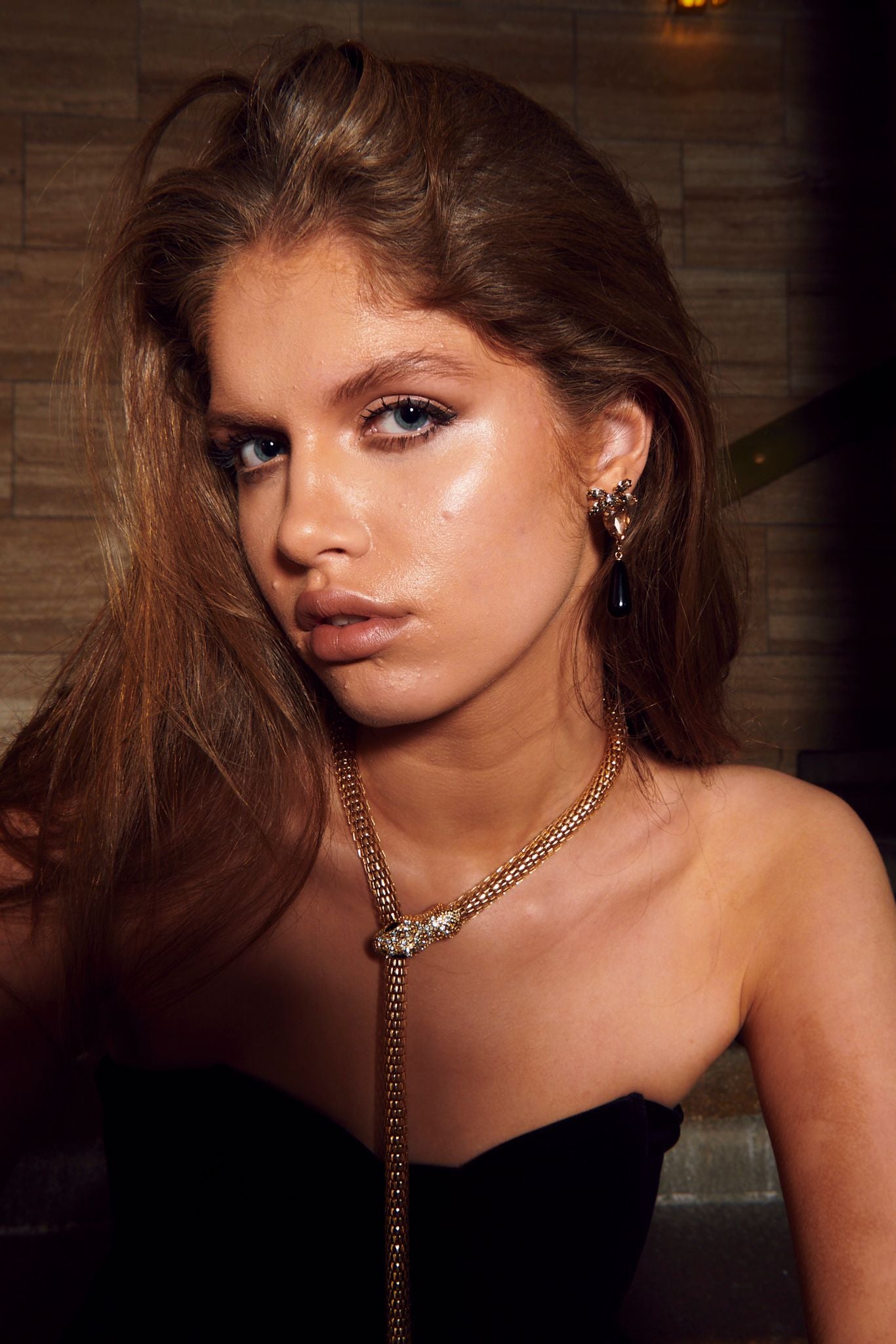 Snake Necklace Silver