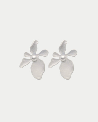 Flower Pearl Earrings