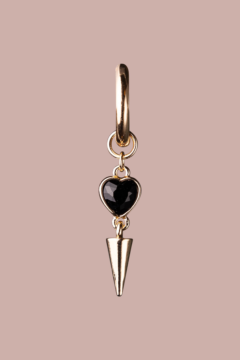 Heart Drop Earring