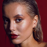 Heart Earrings Gold