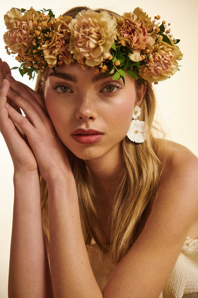 Flower Twin Earrings