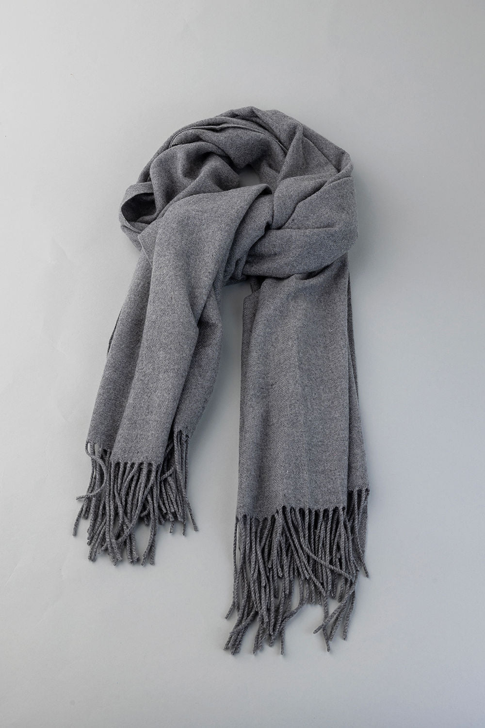 Soft Scarf Light Grey Melange