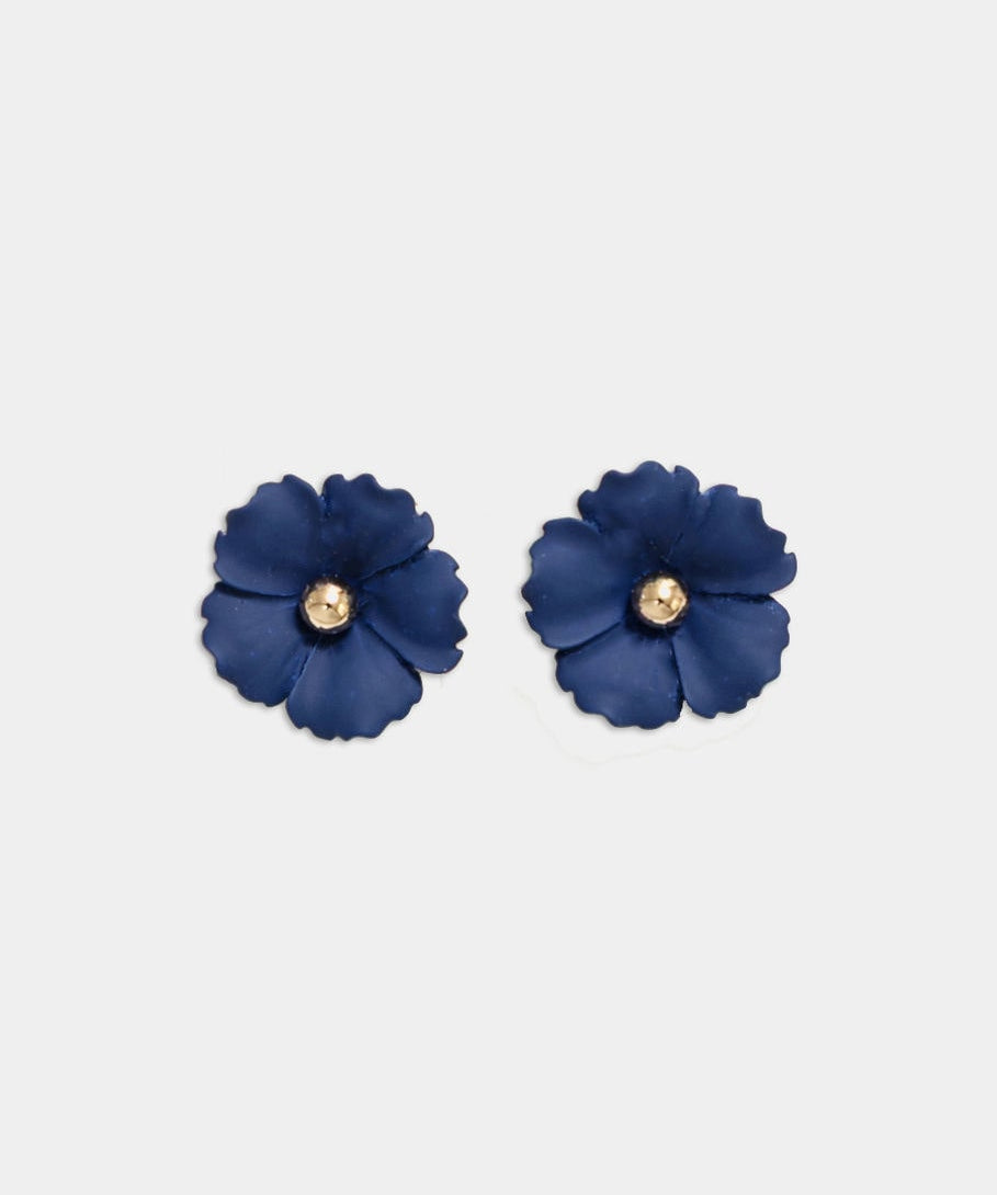 Iris Flower Earrings