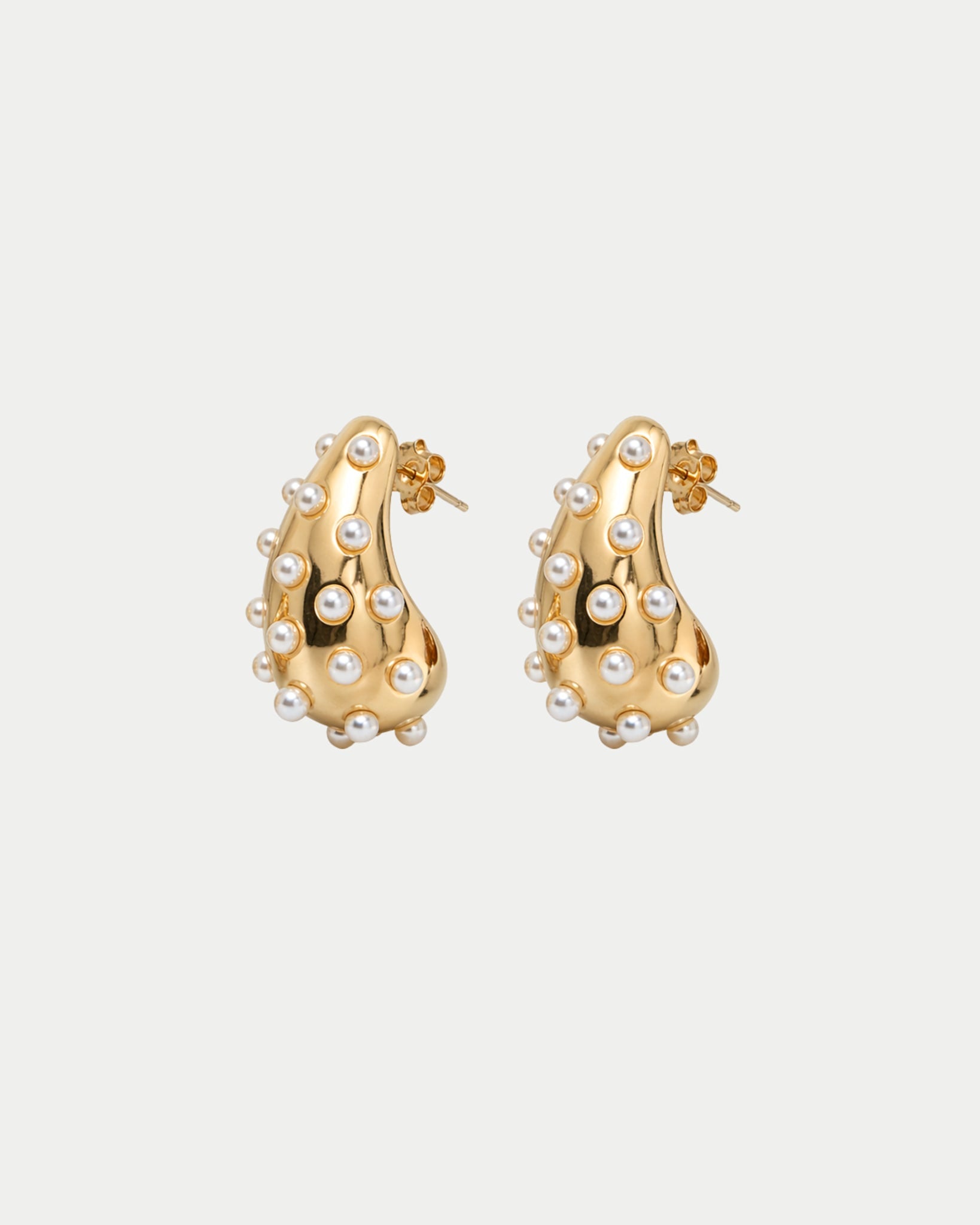 Vivianne Drop Pearl Earrings