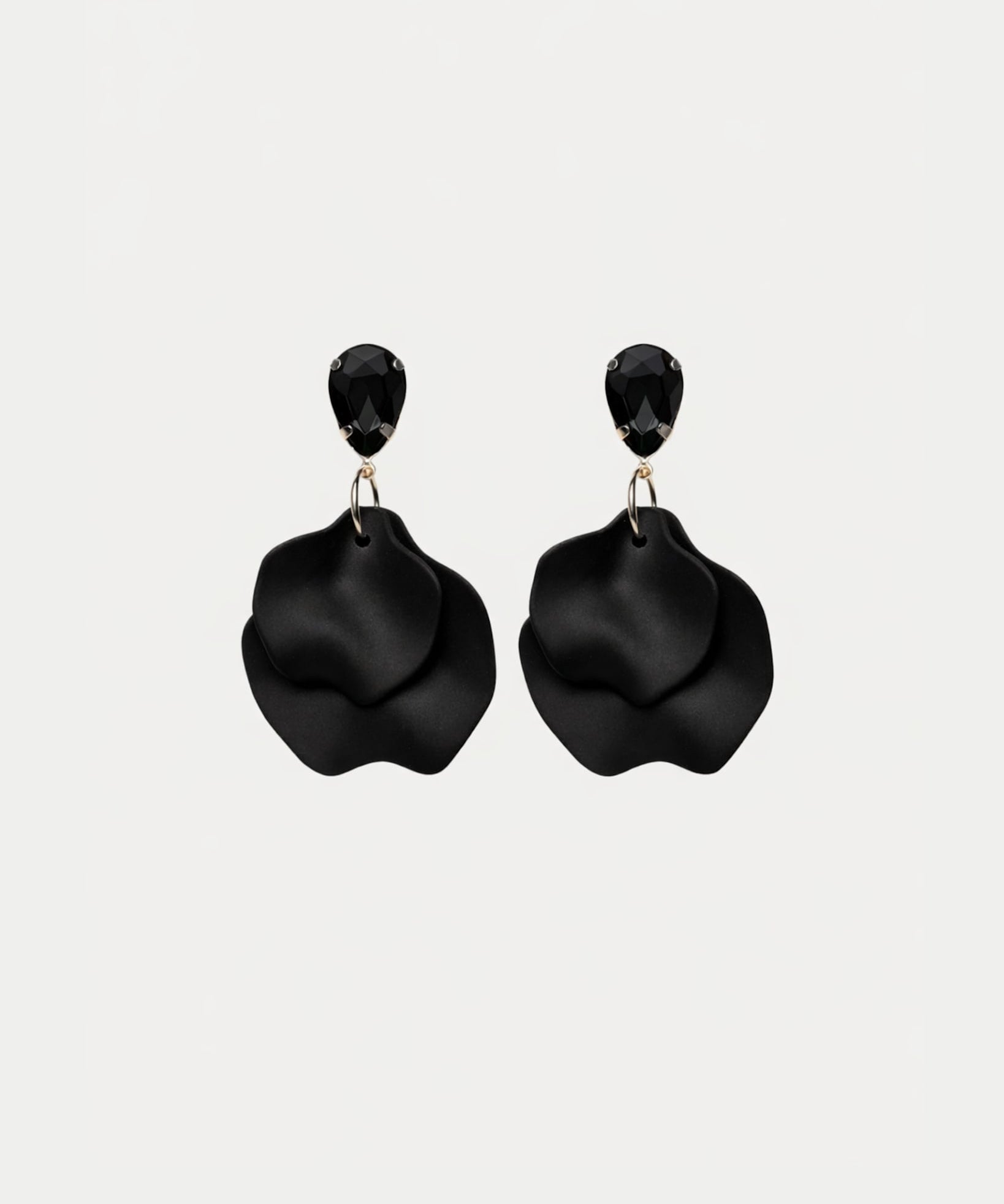 Leaf Earrings Cz
