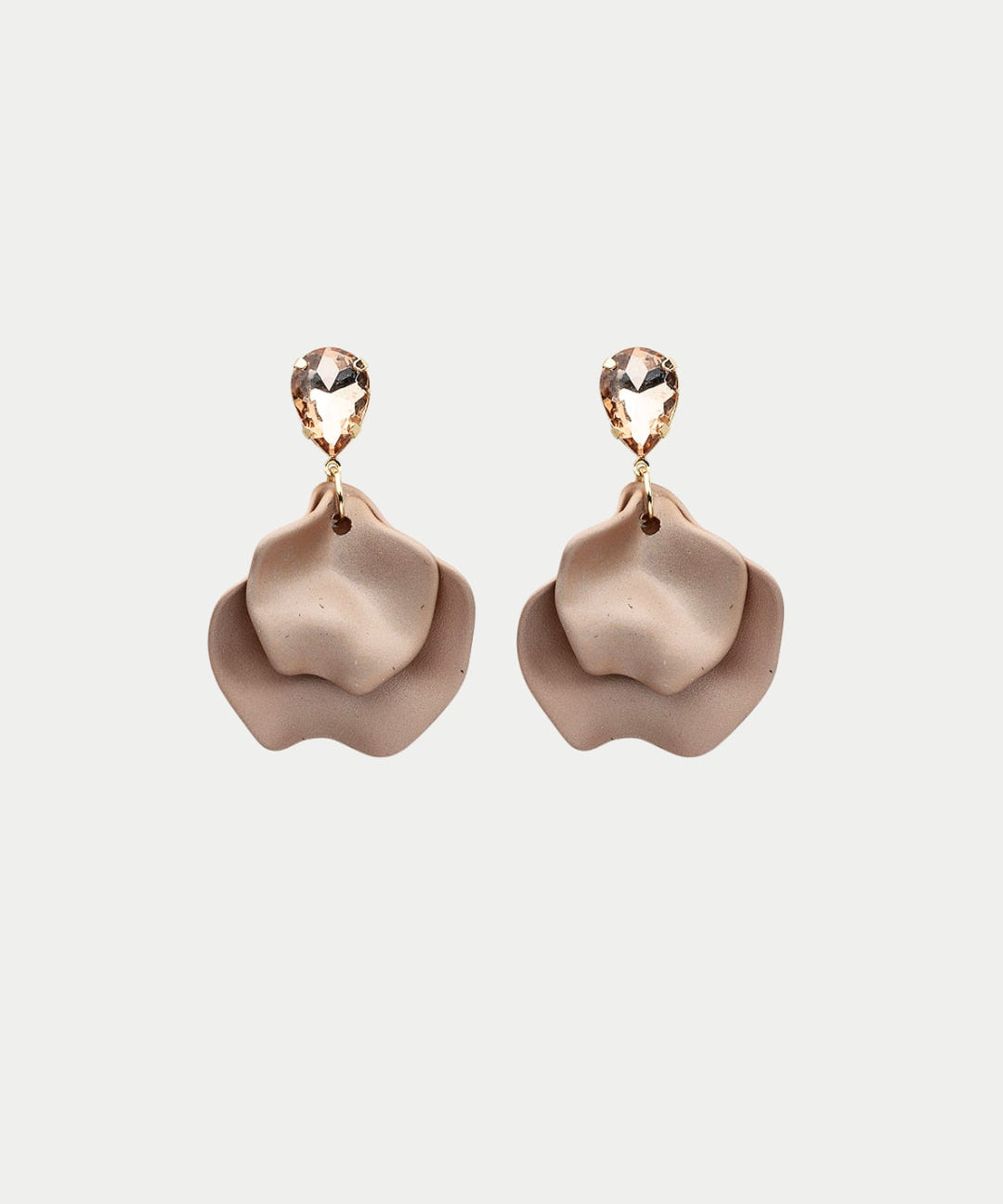 Leaf Earrings Cz