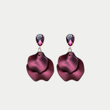 Leaf Earrings Cz