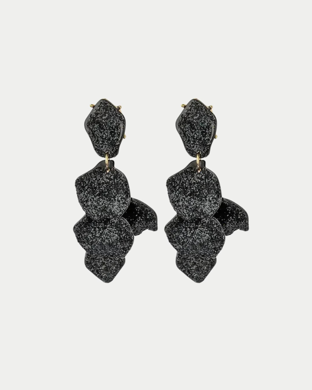 Leaf Earrings Glitter