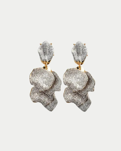 Leaf Earrings Glitter